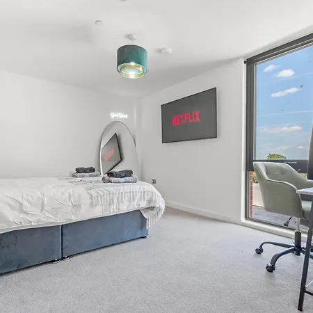 Penthouse With Hot Tub & View Of Minister Apartamento