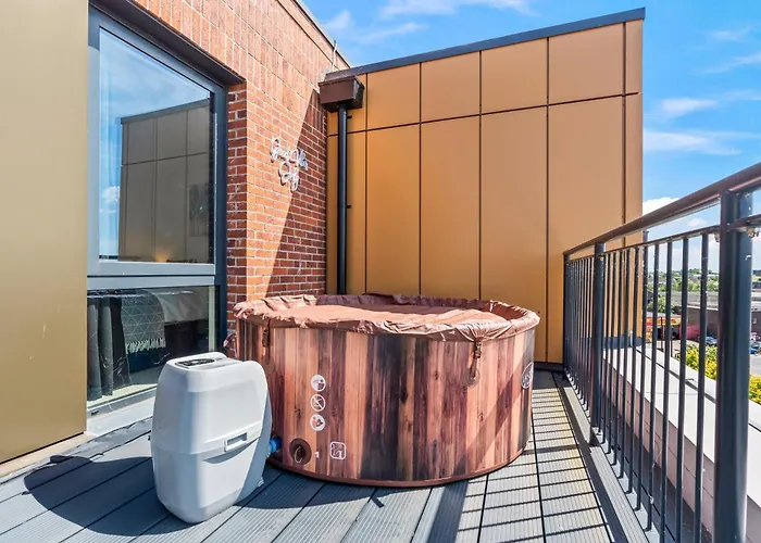 Appartamento Penthouse With Hot Tub & View Of Minister